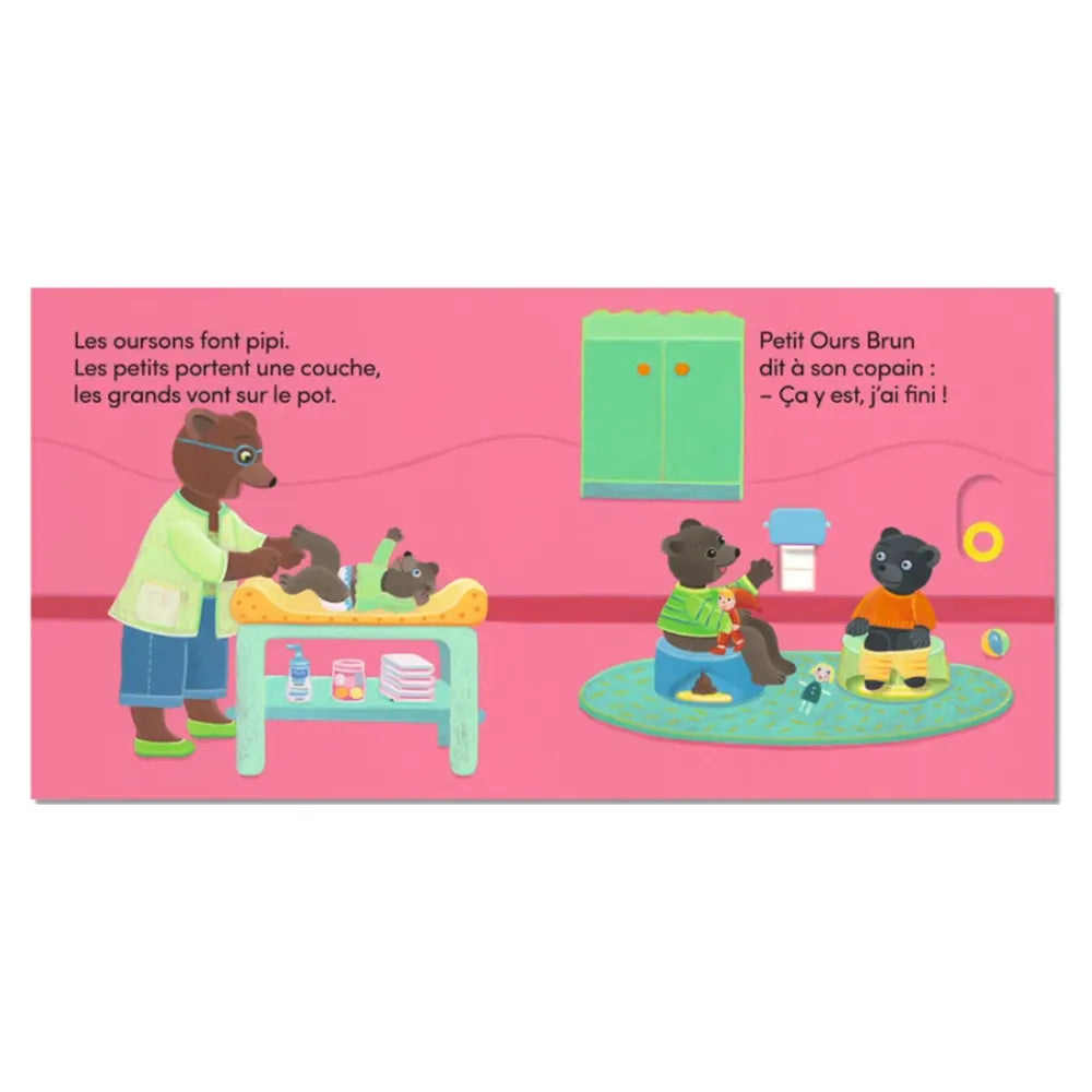 Pequeño Oso Pardo Va a la Guardería – Mi Primer Libro Animado