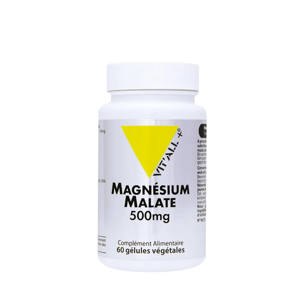 Vit'All+ Magnesium Malate 500mg 60 Capsules
