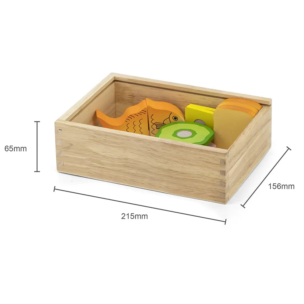 Viga Toys Set de Coupe de Lunch 18M+