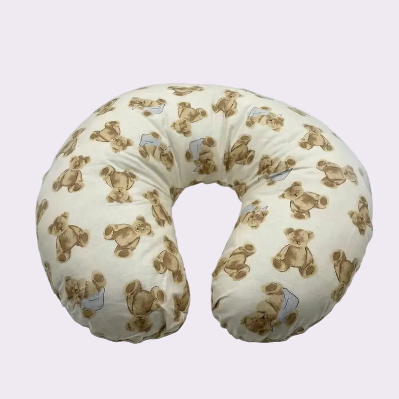 BébéYo Cuddly Bears Nursing Pillow - Brown