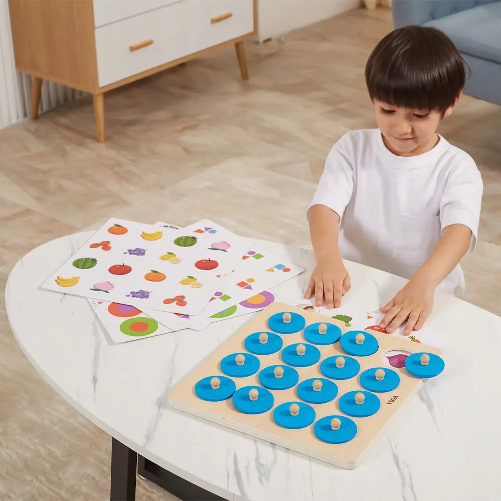 Viga Toys Jeu Éducatif d’Entraînement de la Mémoire – 3A+