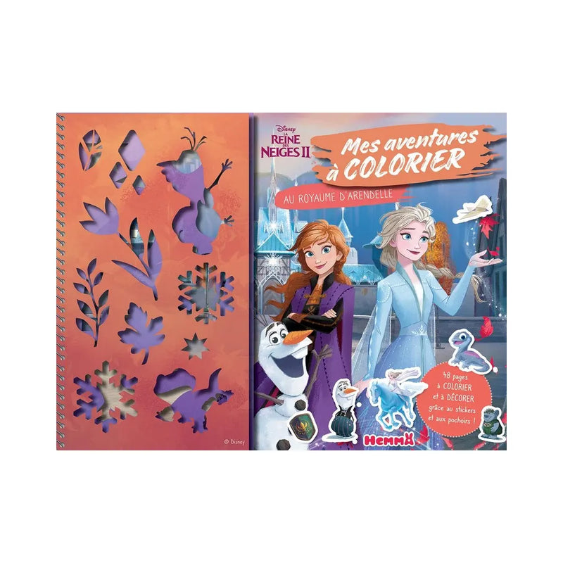 En el Reino de Arendelle – Mis Aventuras para Colorear
