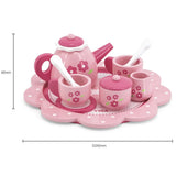 Viga Toys Service Pause Thé avec Plateau Rose 18M+