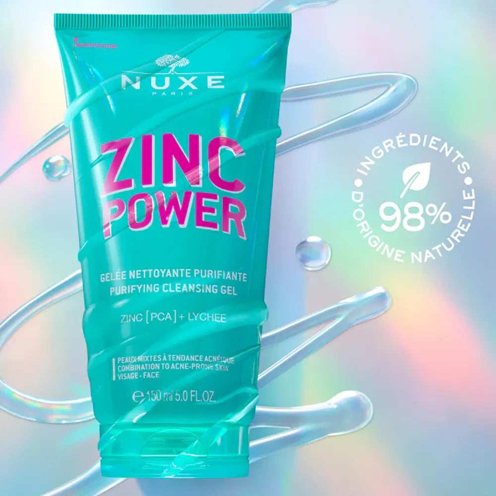 Nuxe Zinc Power Gel Limpiador Purificante 150 ml