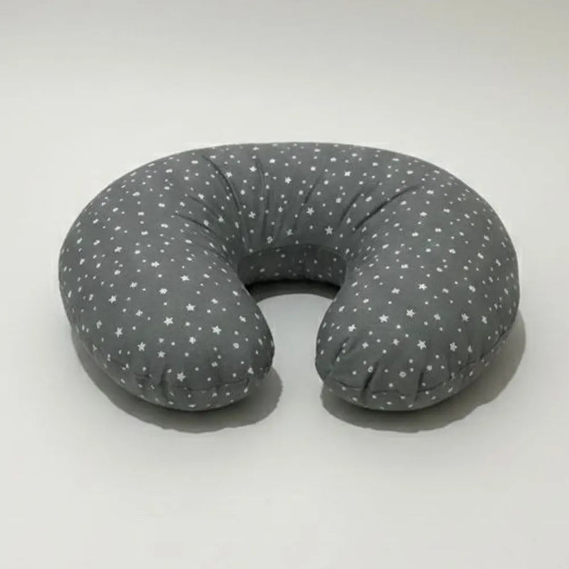 BébéYo Nursing Pillow - Grey Small White Stars