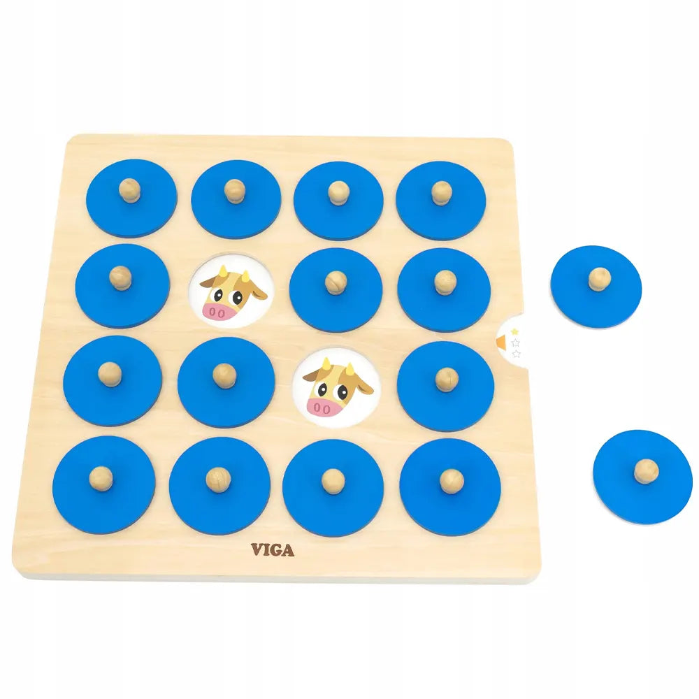 Viga Toys Jeu Éducatif d’Entraînement de la Mémoire – 3A+