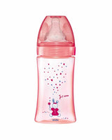 Dodie Biberon Anti-Colique Initiation+ 270ml (0-6m) - Rose Licorne