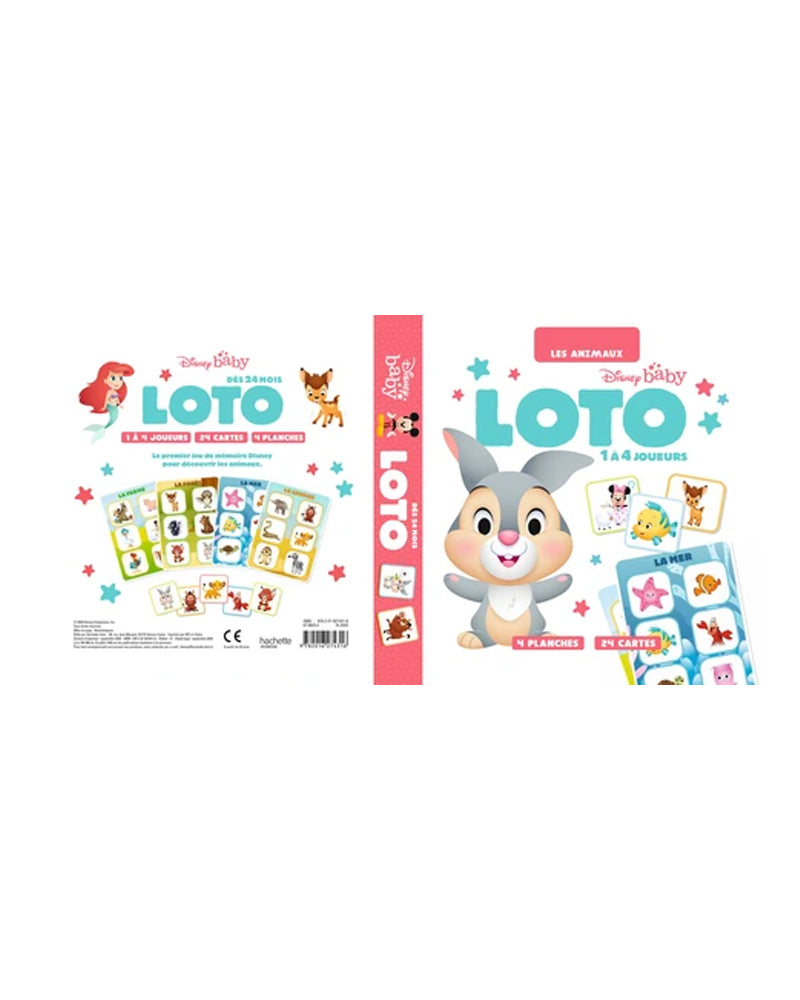 Disney Baby Coffret Loto Les Animaux