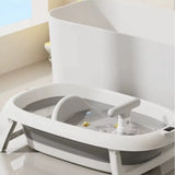 Siège de Bain Bébé avec Dossier & Poignée de Maintien