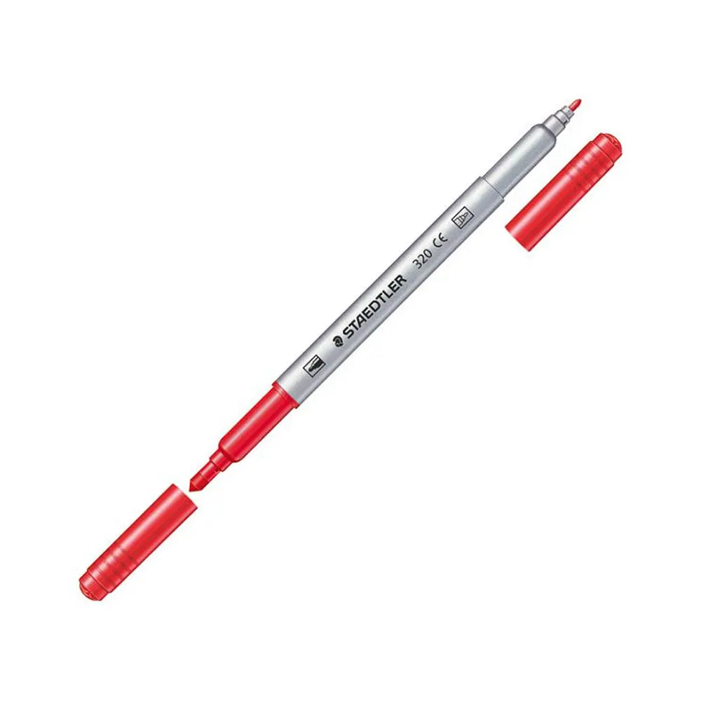 Staedtler Lot de 12 Feutres Double Pointe 320 NWP12