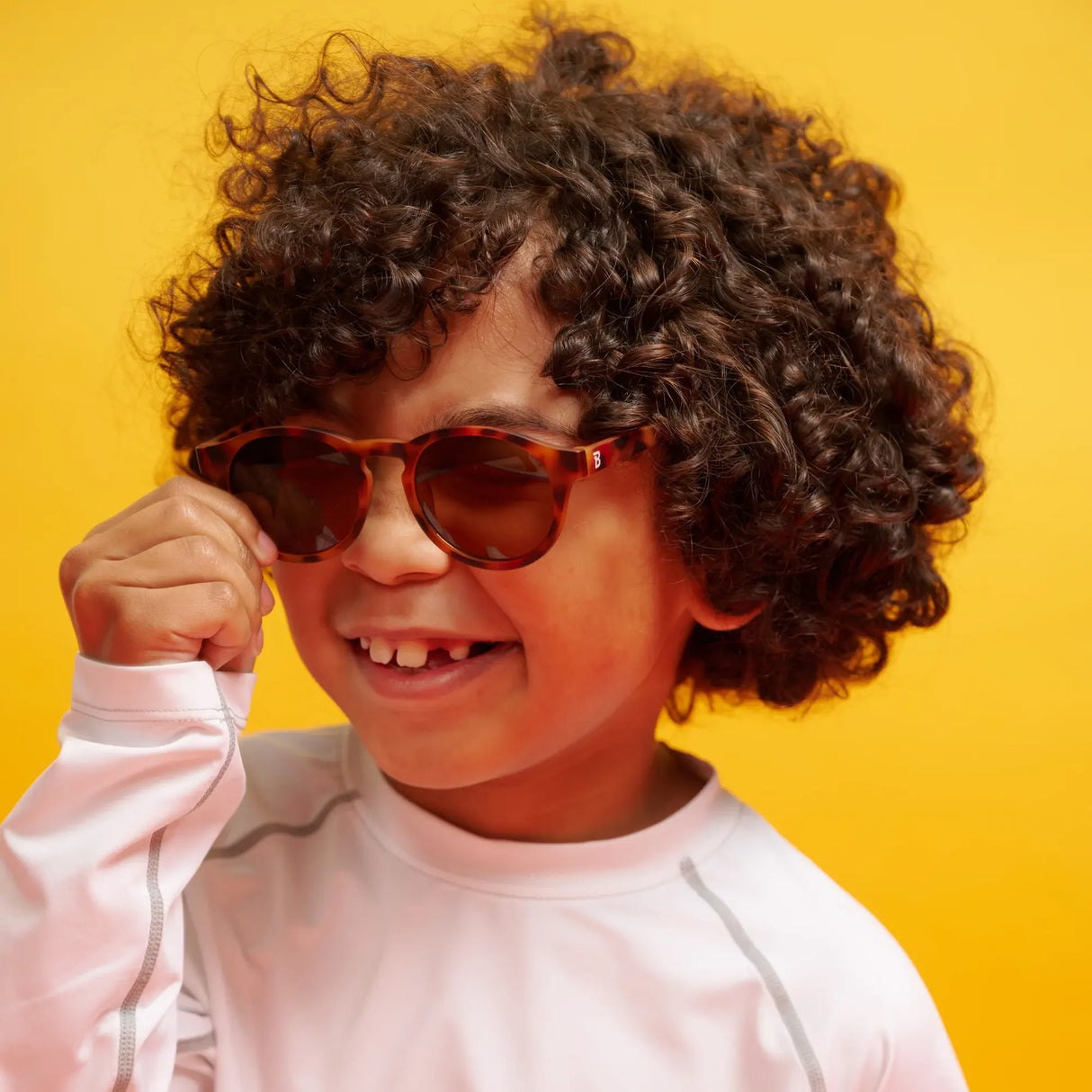Babiators Lunettes de Soleil Amber Lenses 0-2 Ans - Totally Tortoise