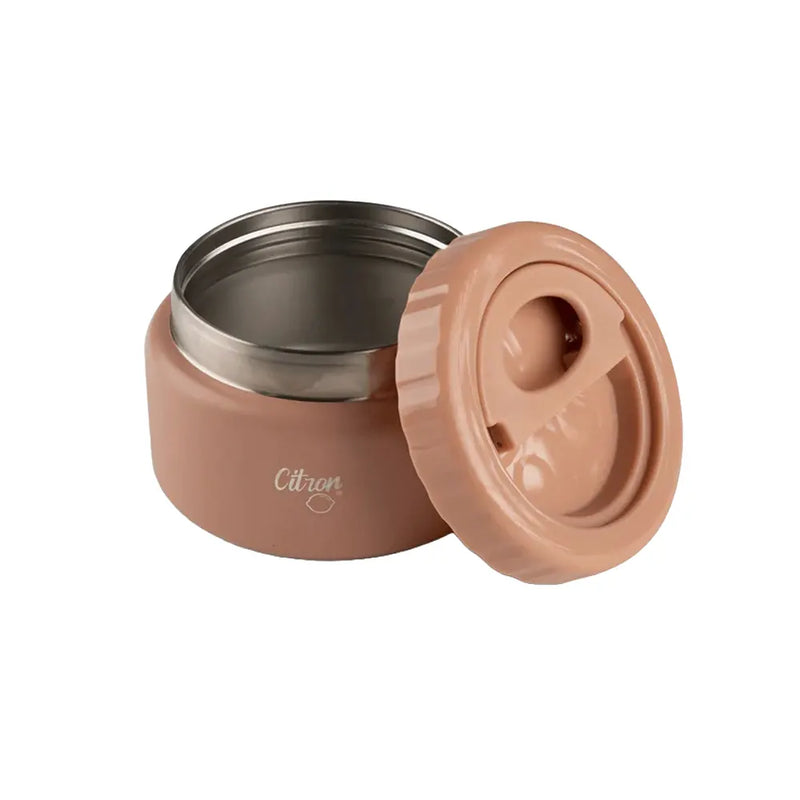 Citron Stainless Steel Food Jar 250ml - Pink
