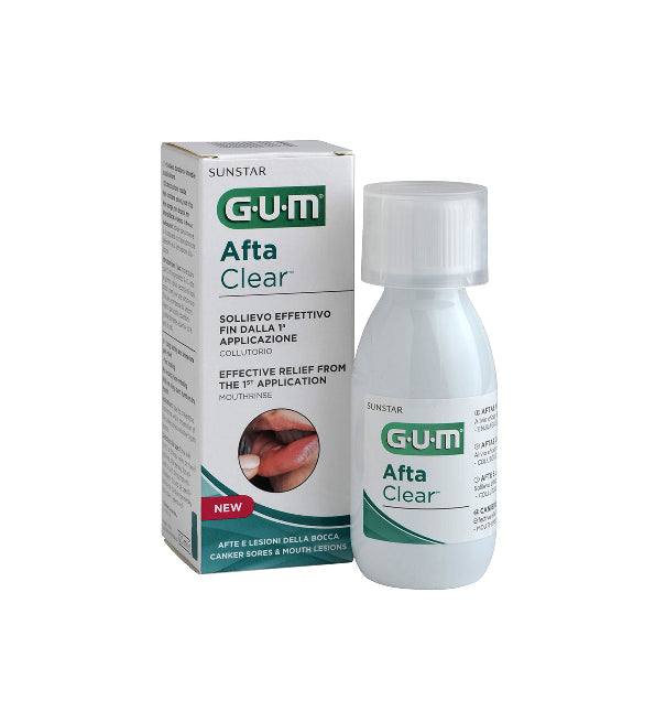 Gum Aftaclear Mouthwash 120Ml