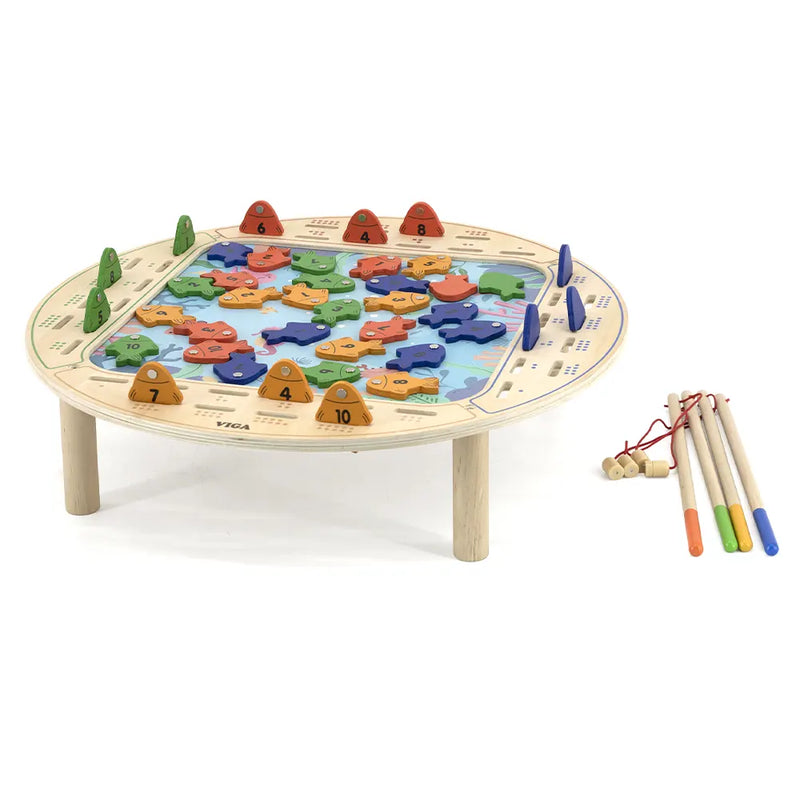 Viga Toys Wooden Fishing Game 2Y+