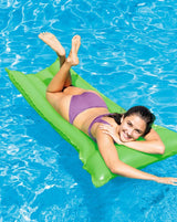Intex Matelas de Plage Neon Forest 183x76Cm - Vert