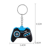 Lot de 4 Porte-clés Manettes de Jeu