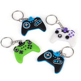 Lot de 4 Porte-clés Manettes de Jeu