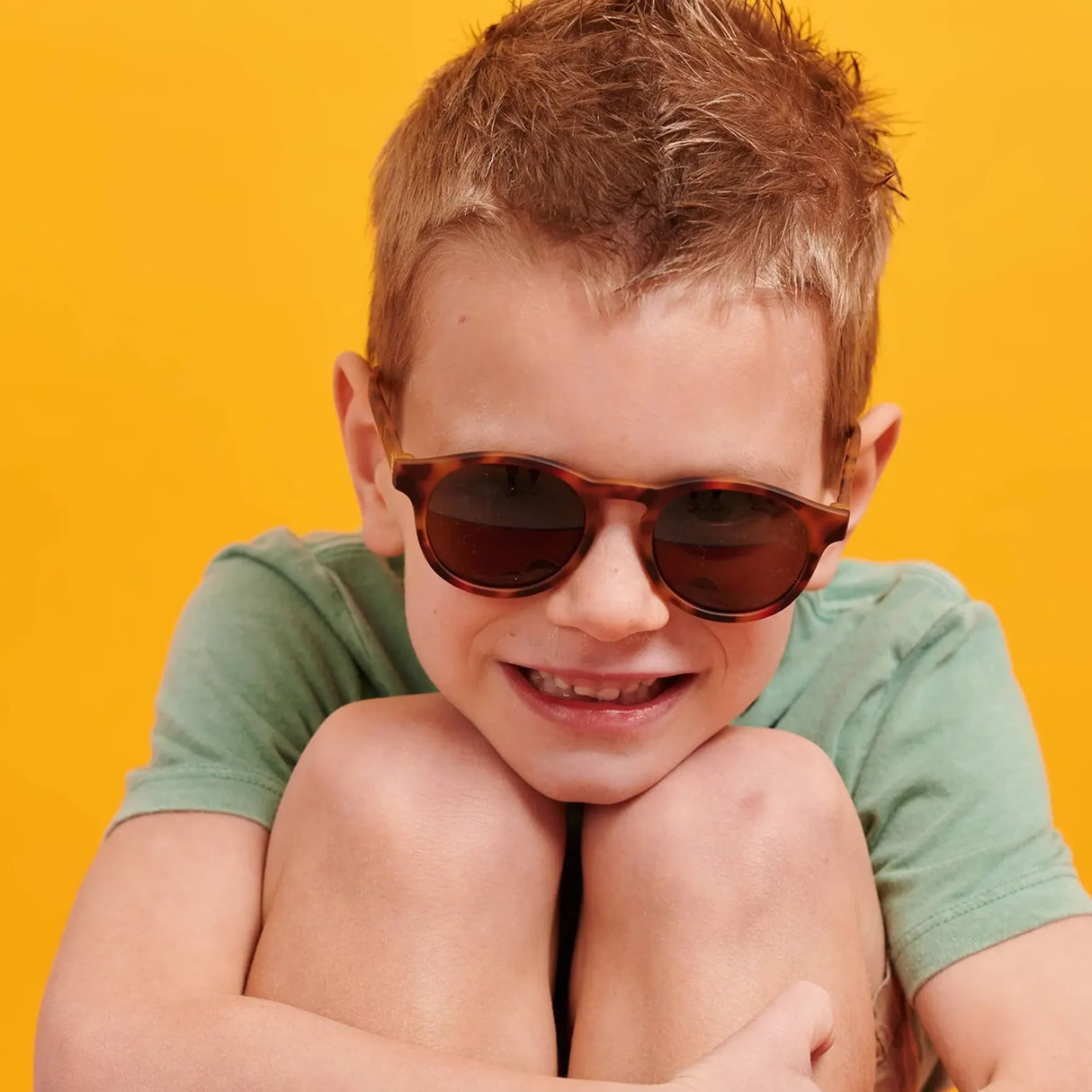 Babiators Lunettes de Soleil Amber Lenses 0-2 Ans - Totally Tortoise