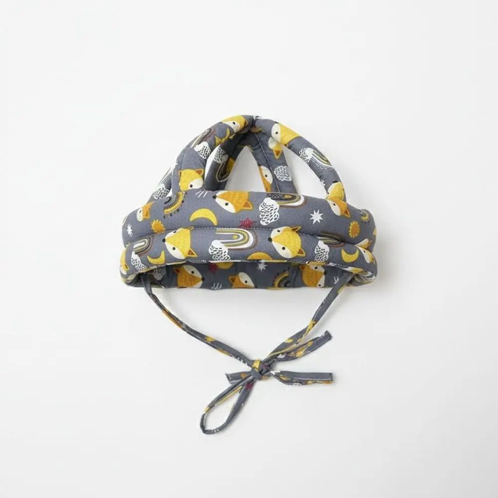 Child Anti-Bump Safety Helmet Foxes - Grey
