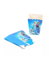 Boîtes à Popcorn en papier x6- Frozen