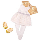 Our Generation Poupée en Tenue à Paillettes 46cm 3A+ - Hope