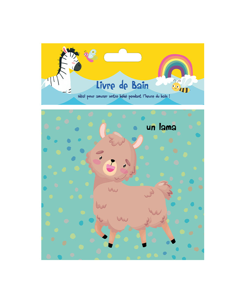 Plume Univers Bath Book - Llama