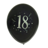 Set of 8 Printed Latex Balloons 18-30cm