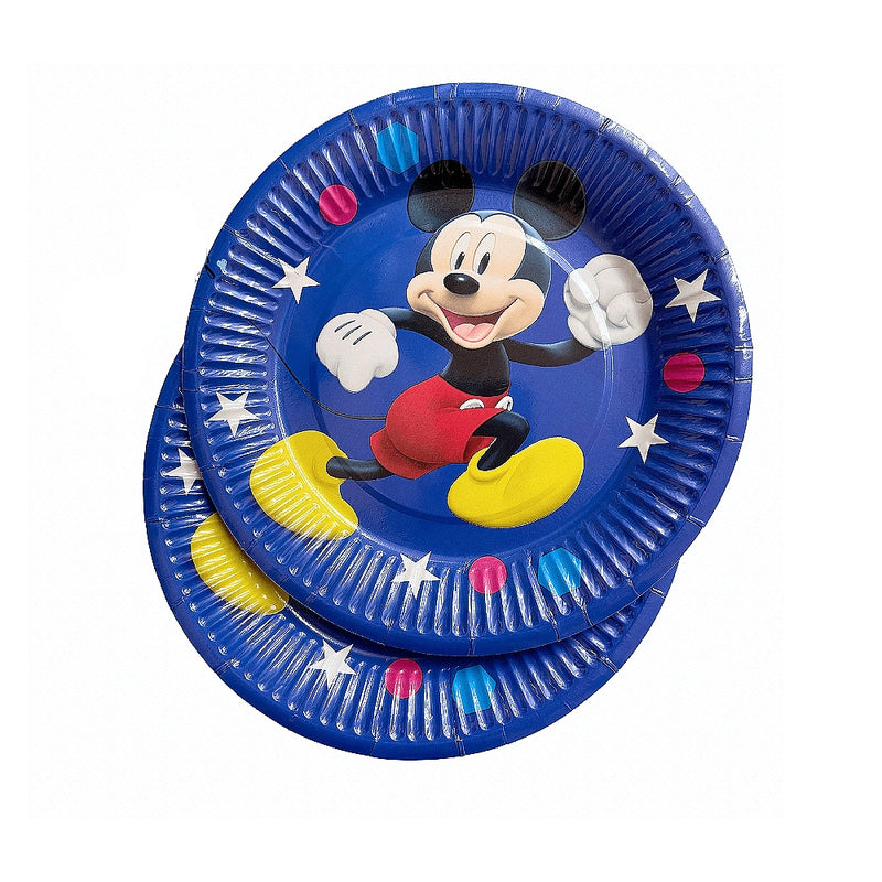 Pack of 10 Paper Plates - Mickey