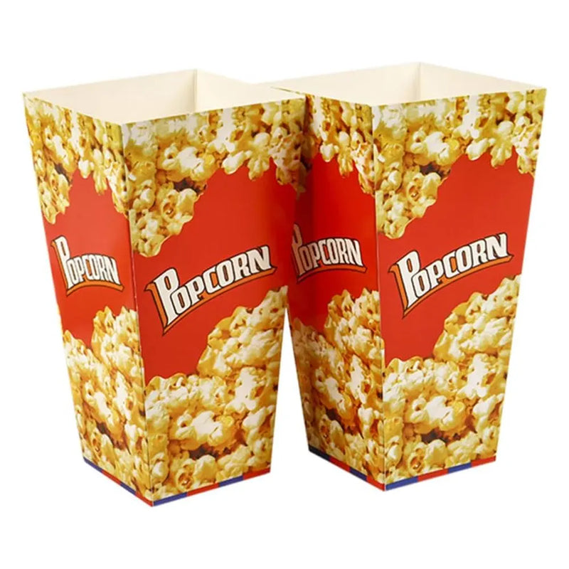Pack of 10 Paper Popcorn Boxes