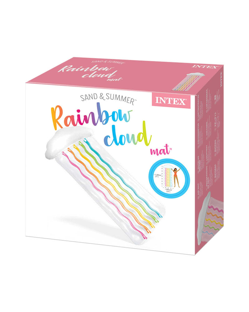Intex Matelas de Plage Arc-en-ciel - 198x91cm