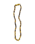 Amber Necklace with Certificate of Authenticity for Baby - Green