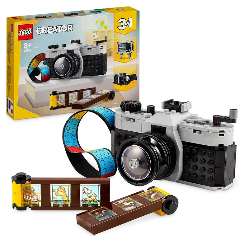 Lego Cámara de Fotos Retro 8A+