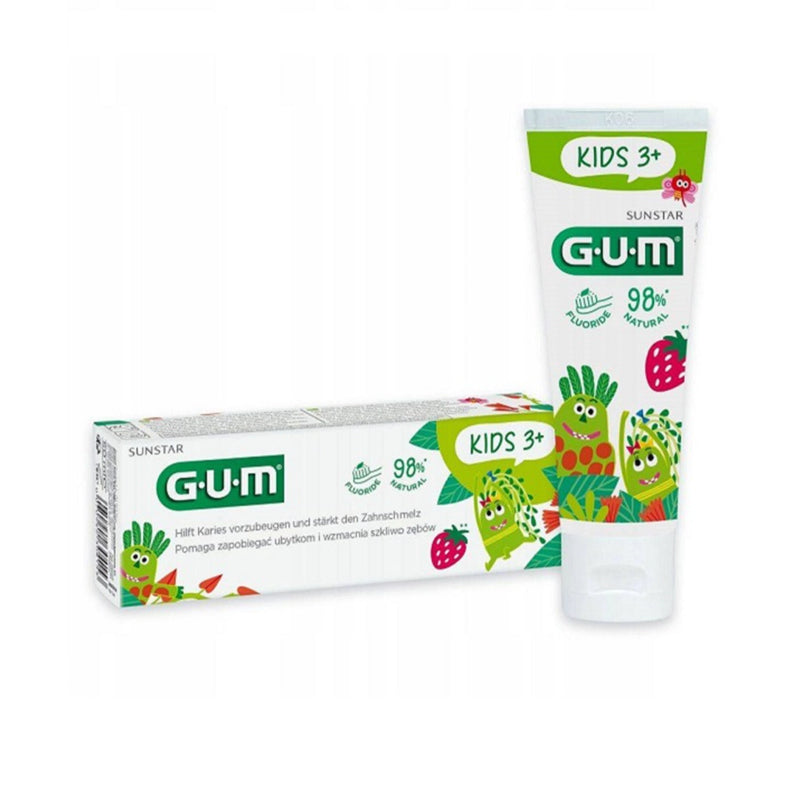G.U.M Kids Strawberry Toothpaste 3Y+ 50ml