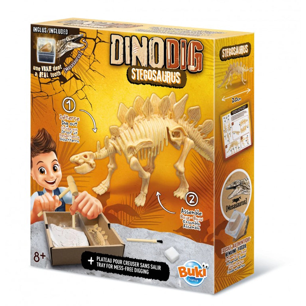 Buki Dino Dig Stegosaurus 8Y+