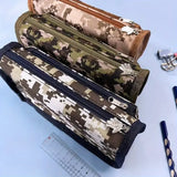 Large Capacity Camouflage Pencil Case