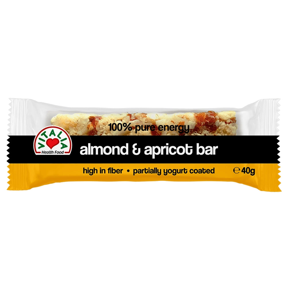 Vitalia Health Food Energy Bar With Apricot & Almond - 40g