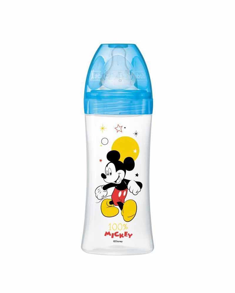 Biberon Dodie Anti-Colique Initiation+ 330ml (+6m) - Mickey Bleu