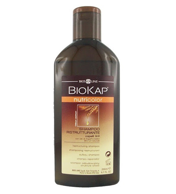 Biokap - Nutricolor Restructuring Shampoo - 200 ml