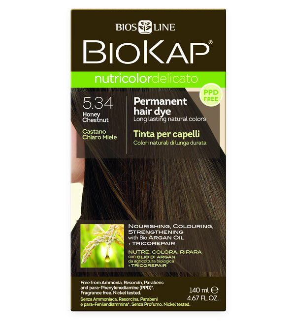 Biokap Nutricolor Delicato 5.34 coloration – photo du produit