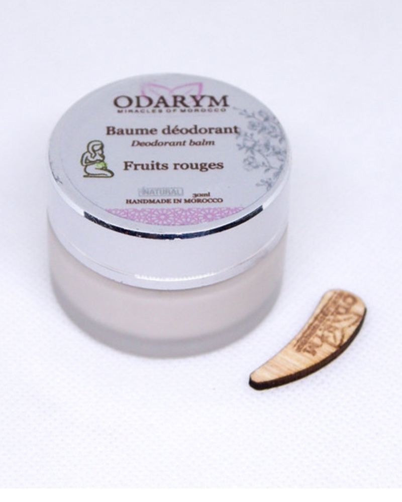 Odarym Deodorant Balm for Pregnant and Breastfeeding Women Red Fruits - 30ml