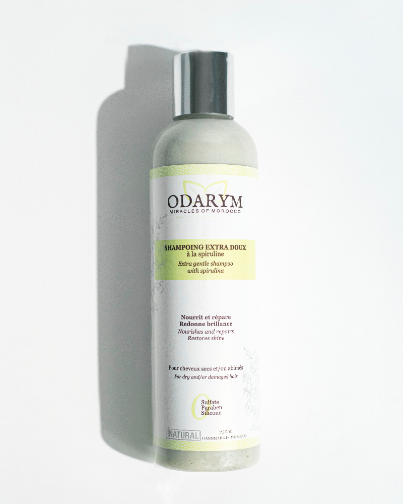 Odarym Extra Gentle Shampoo Spirulina & Coconut Oil - 250ml