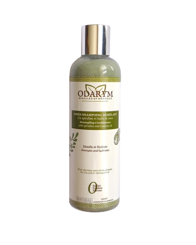 Odarym Detangling Conditioner with Spirulina and Coconut Oil - 250ml