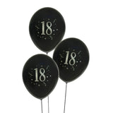 Set of 8 Printed Latex Balloons 18-30cm