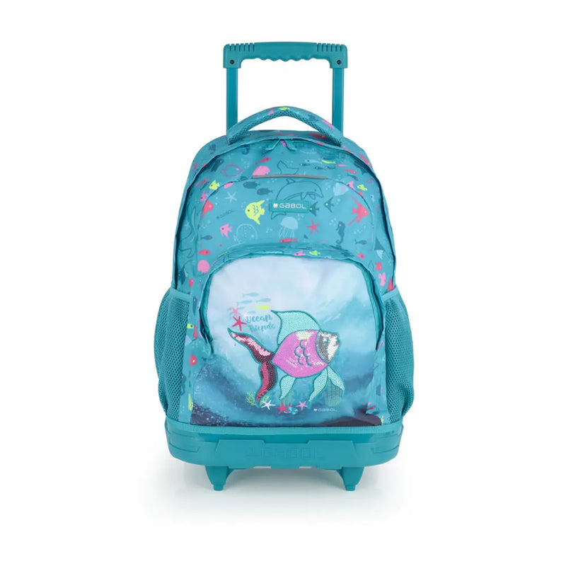 Gabol ACQUA – Mochila con Ruedas Infantil Impermeable