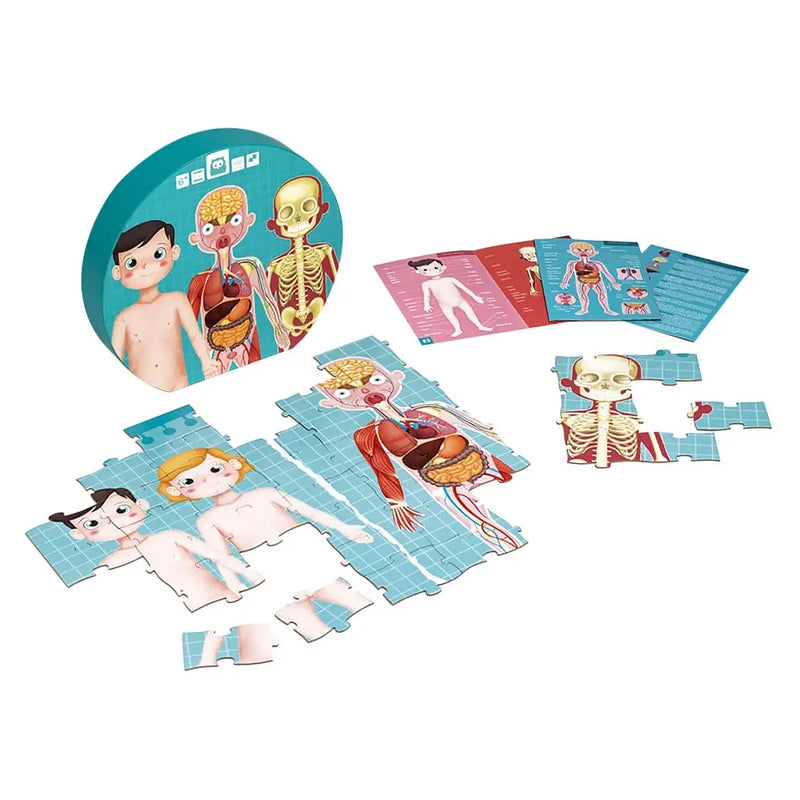 Eurekakids 100 Piece Educational Puzzle The Human Body - 6A+