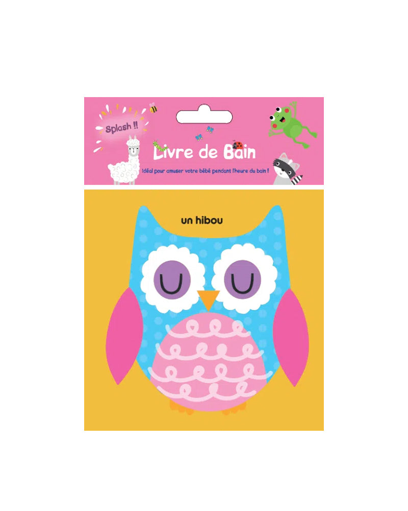 Plume Univers Bath Book - Owl