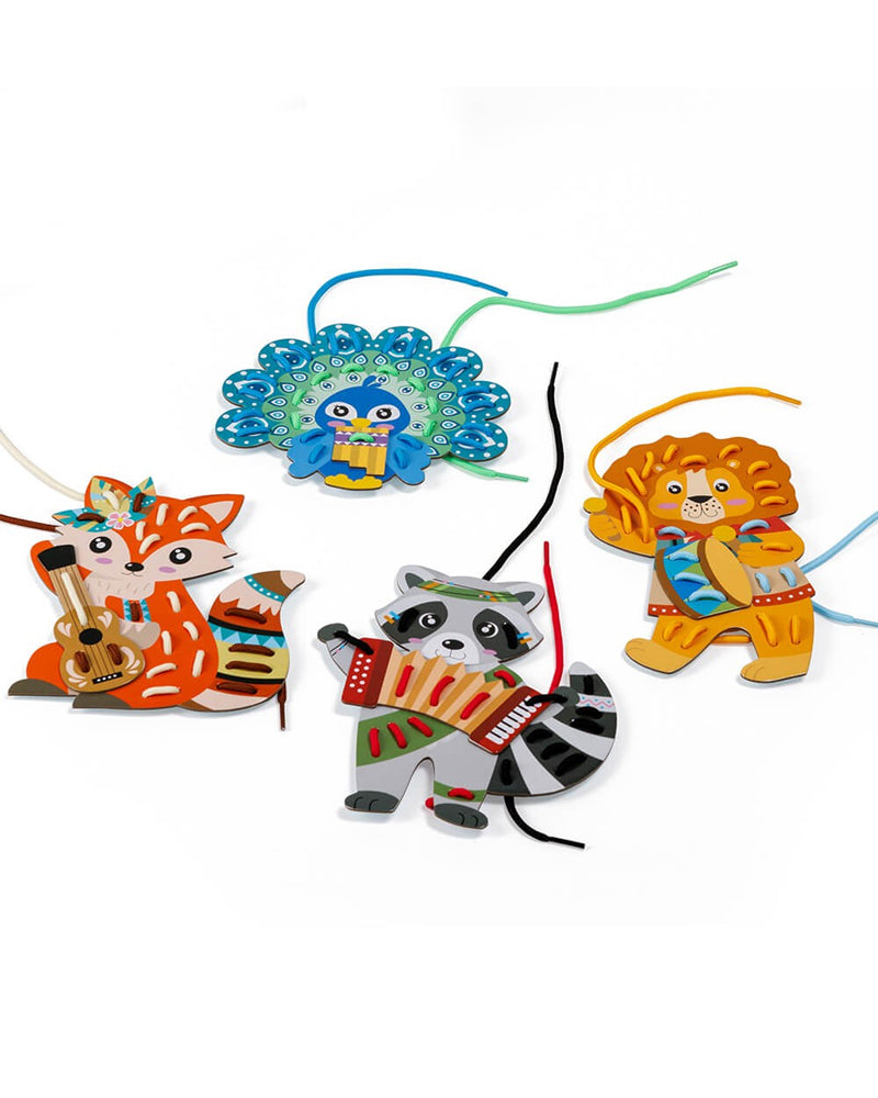 Eurekakids Lacing Animals 4A+