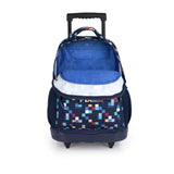 Gabol CUBIK – Sac à Dos à Roulettes Enfant Imperméable