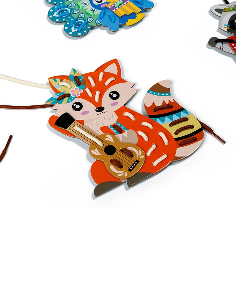 Eurekakids Lacing Animals 4A+