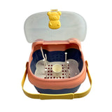 Boîte de  Rangement Portable pour Accessoires de Bébé – Motif Ours
